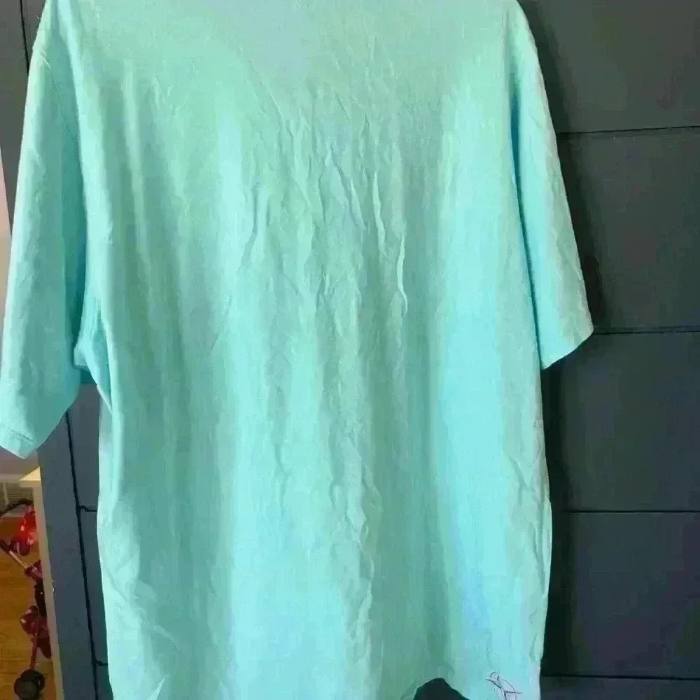 B draddy teal blue golf polo xl - Picture 3 of 3